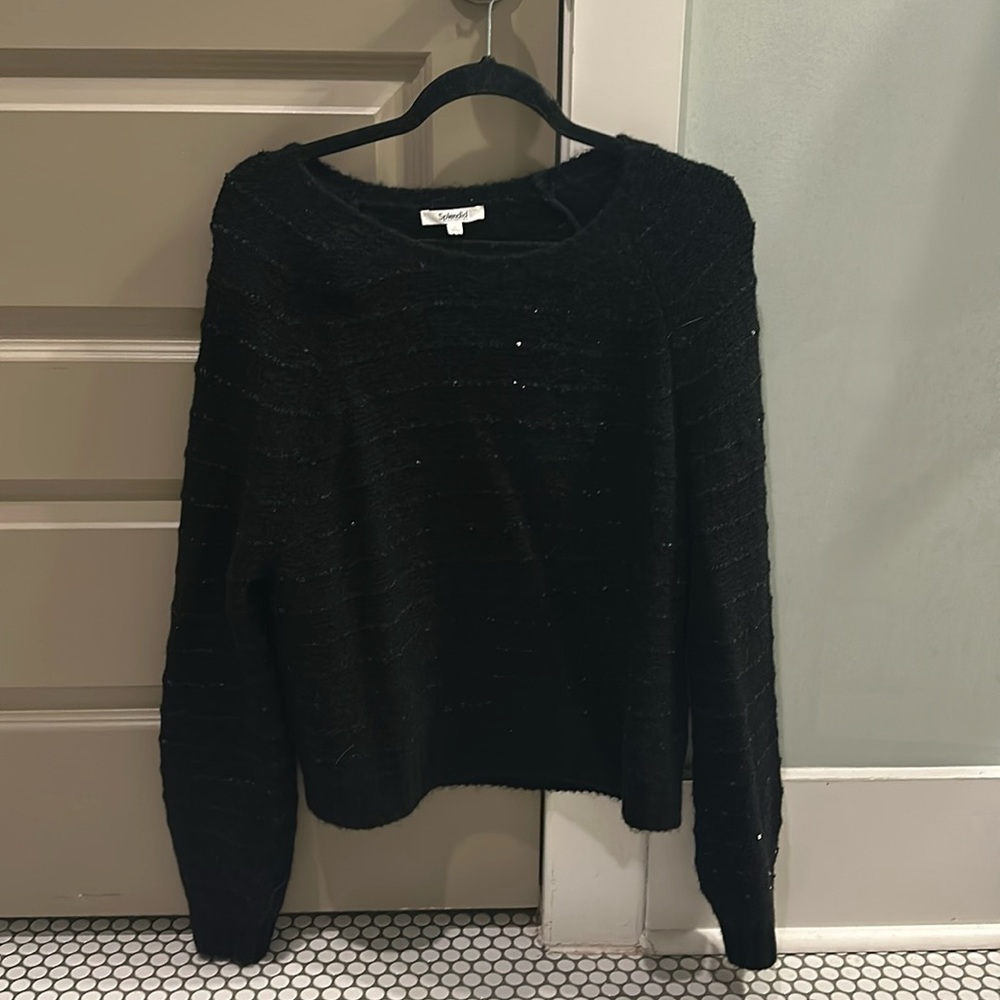 Black Splendid Sweater